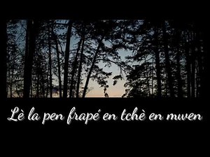 Consolation (An chanson dous) paroles - Pascal Vallot