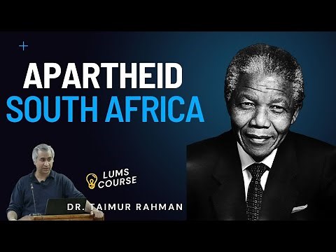 16. Settler Colonialism & the Struggle Against Apartheid | Dr. Taimur Rahman