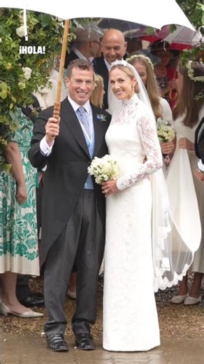Peter Phillips and Harriet Sperling say 'I do' in the royal wedding of the year