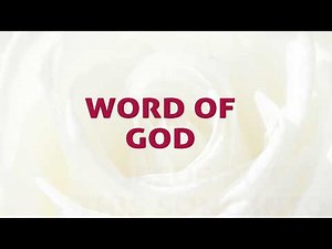Word Of God Song Lyrics | A38 | With Joyful Lips Hymns | Divine Hymns