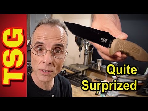 Vintage SOG field pup 1 knife review