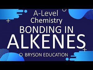 A Level Organic Chemistry - pi and sigma bonding in Alkenes