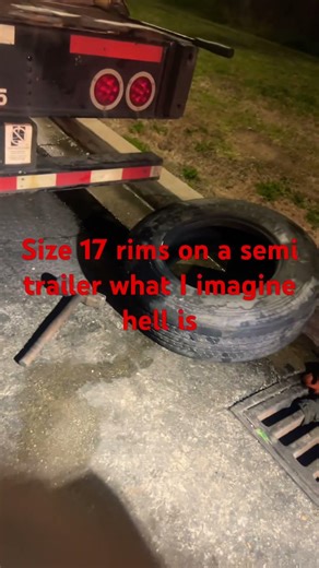 Semi trailer tires #tires #tired #working g