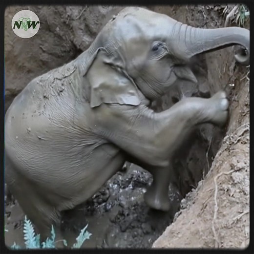 197K views · 8.2K reactions | A heartwarming reunion: mother elephant expresses gratitude after rescuing her baby from a well | I Love Elephants | Facebook