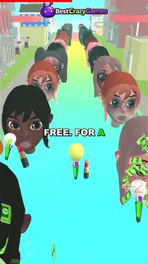 Makeup Run Challenge bestcrazygames.com 😱 | Can you win?