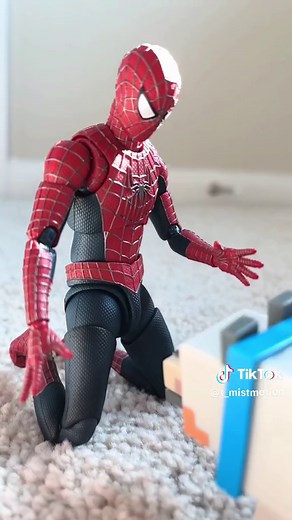 #spiderman #minecraft #actionfigures | spiderman