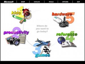 Microsoft Interactive CD Sampler (Windows 98 Second Edition - 1999 - SampleTopia)