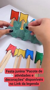 Crédito: @sitepedagogico obrigada ❤️ "Projeto festa junina" Faça você mesmo: Ideia de atividade JUNINA para as crianças trabalharem a coordenação motora fina, cores, pareamento, criatividade e o projeto FESTA JUNINA! 📚 Encontre no Link abaixo materiais para 2025 👇 🔴 Planejamentos de Aula BNCC prontos e editáveis ⚪️ Combinados da turma, kit sala Turma da Mônica, painéis e calendários escolares de parede 🔵 Projetos: adaptação e acolhimento, Identidade, alimentação saudável, emoções e sentiment