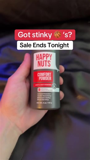Happy Nuts Comfort Cream keeps you dry, comfortable, and irritation-free all day with a smooth, mess-free formula made just for men. #HappyNuts #MensCare #NoChafeLife #StayFreshGuys #mensgrooming