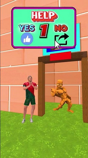 Singing Challenge 🎤🔥 “Cristiano Ronaldo. ” to Lock Udinfindun Back Inside! 😂 | #animation #shorts