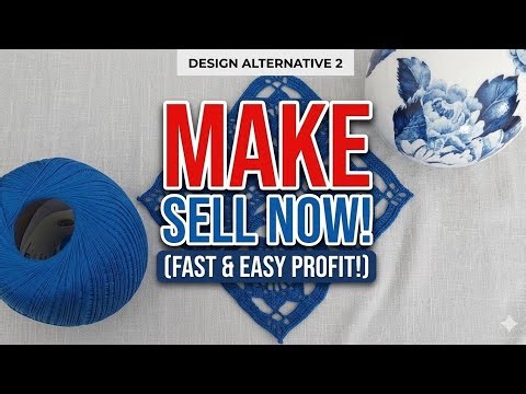 Only 6 Rounds to Make & Sell this Stunning Runner! 😍 #trending #tablerunner