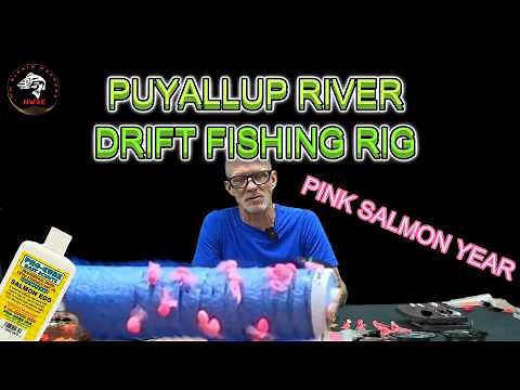 2025 Puyallup River Drift Fishing Rig For Pink Salmon, King Salmon and Coho Salmon #fishing #salmon