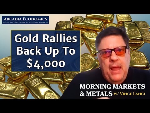Gold Retakes $4000 And Starts A Higher Trading Range
