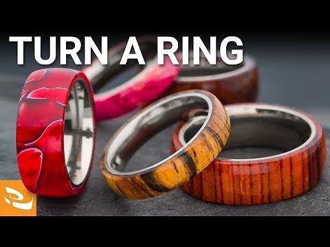 Turning a Comfort Ring Core (Woodturning Project)