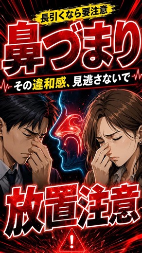 【放置は危険？知っておきたい鼻づまりの原因とスッキリ整えるセルフケア】