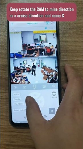 How to set UBOX PTZ Camera Preset? #ubox #securityguard #settings