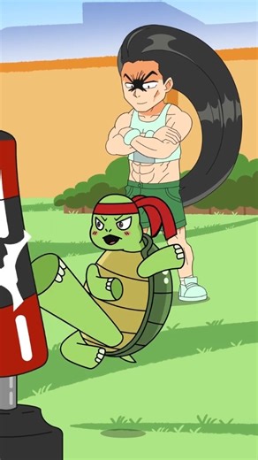 LK School Daze | Hero in a full shell - Kur Kur learns an important lesson. A new Ninja Turtle in training. #robbery #tmnt #lkschooldaze #lksd... | Instagram