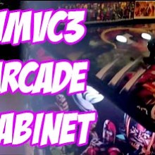 This homemade Ultimate Marvel vs. Capcom 3 arcade cabinet is a dream addition to any fan's gaming room