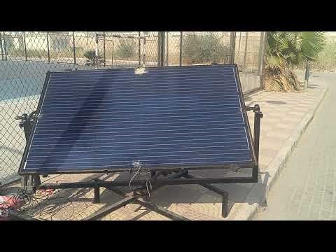 Dual Axis solar tracking system (Ann-Gps-MPC)