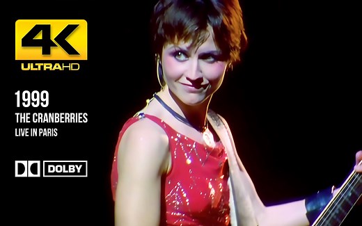 【4K】小红莓乐队—1999年巴黎演唱会｜LIVE｜The Cranberries｜超长提醒
