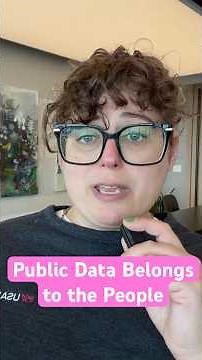 Public Data Belongs to the People - Here's How You Can Make It Better!