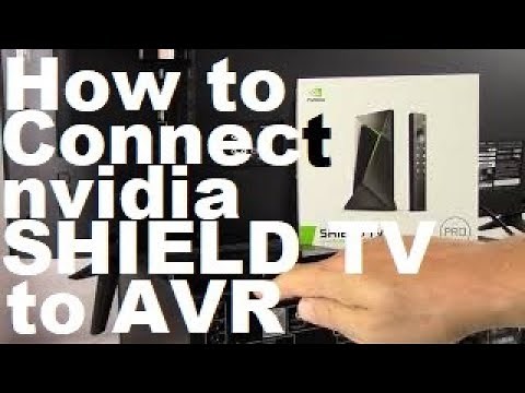 How to Connect Nvidia Shield TV to AVR Surround Sound Receiver