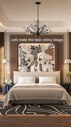 Sketchup False Ceiling Tutorial #sketchuptutorial #tutorial #sketchup #falseceiling #interiordesign