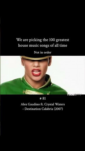 Alex Gaudino ft. Crystal Waters - Destination Calabria (2007)