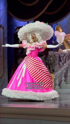 pov: you’re watching be our guest irl at hollywood studios ⭐️✨