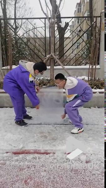 VV4907 High school students demonstrate invisibility trick