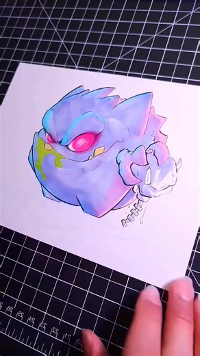 The best Gengar art you'll see today 💜 #pokemon #gengar #art | Pikaturbo