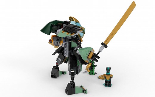 乐高 LEGO 71750幻影忍者 劳埃德的水下机甲 2020新品评测