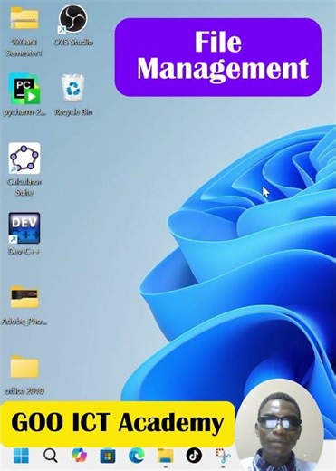 🤔😫90% of Computer Beginners Don’t Know This Desktop Sorting Trick! 🖥️