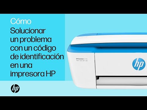 Solucionar problema con un código de identificación en una impresora HP | Impresoras HP | HP Support