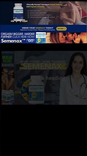 Boost Semenax |Boost Your Bedroom Power Naturally! 💪 | Semenax Secrets Revealed! #menshealth #body