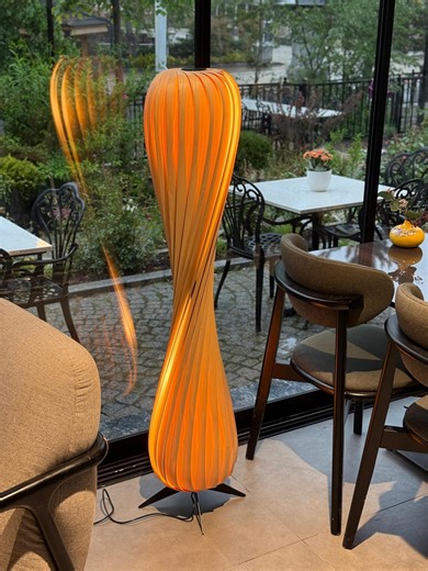 Wood Floor Lamp | Mid-century Modern |standing Light | Natural Lamp - Etsy