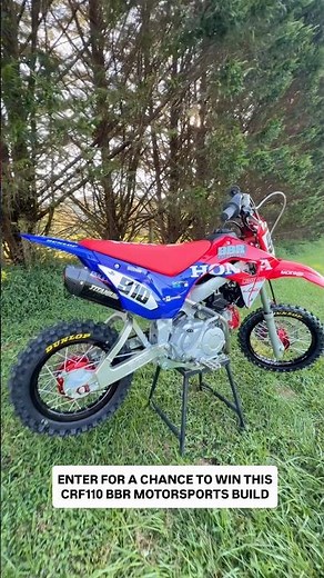 This Is Your Chance To Win One Of My Bikes! 2026 CRF110 BBR Motorsports Build