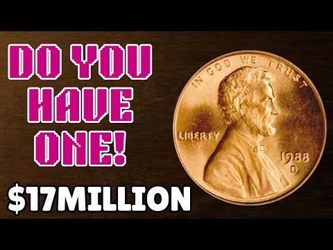 1988-D ONE CENT USA COIN Most Secret & Valuable Lincoln Penny Still in Circulation!