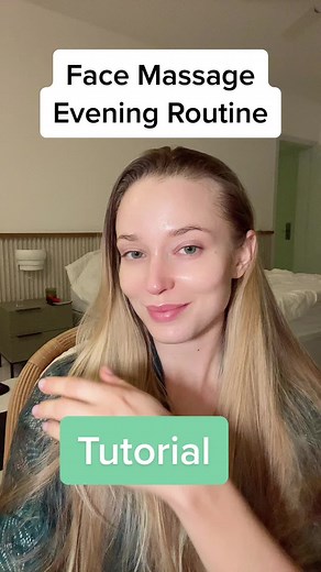 Evening Face Massage Routine for a Snatched Jawline