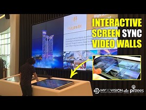 Interactive Touch Screen & TV Walls