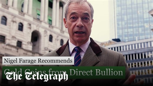Gold bar seller promoted by Nigel Farage chased by HMRC