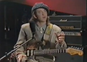 Stevie Ray Vaughan Shows How He Plays "Rude Mood," "Superstition" and "Hideaway"