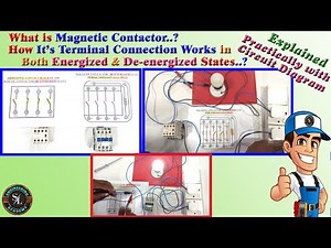 What is Magnetic Contactor / How to Work Magnetic Contactor Internal Terminal Connection / Explained