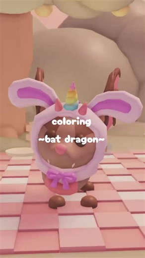 coloring ideas for bat dragon! before someone says its a repost tiktok made this video unavailable 2 times already for no reason 😔 almost finished my high tier collection now! collection: bat dragon, giraffe, owl, crow, evil unicorn need: shadow dragon, frost dragon, parrot #batdragon #tradinghub #adoptme #roblox #hightier