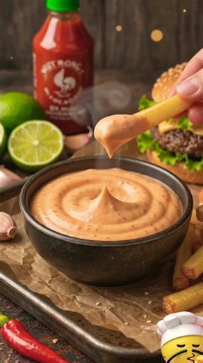 Sriracha Mayo – Modern Fusion Sauce #shorts #food #recipe