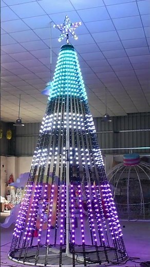 HOYECHI Easy-Install Christmas Tree | Programmable Lights + DMX512