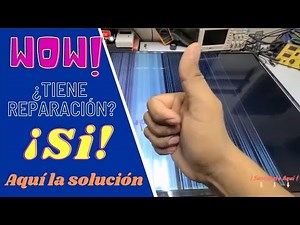 👉 Pantalla 4K con rallas y lineas de colores Recuperacion exitosa🚨Reparar Pantalla RCA 4k en corto📌