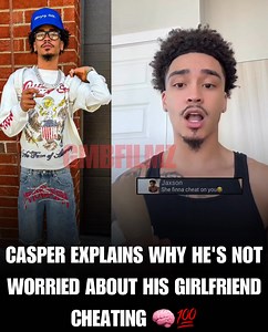 1M views · 10K reactions | Casper Explains Why He’s Not Worried About His Girlfriend Cheating!  The way he broke it down got people talking…  #CasperSpeaks #RelationshipTalk #TrustIssues | GMB FILMZ | Facebook