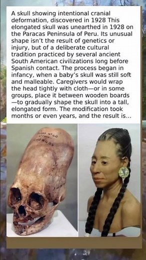 Elongated Secrets: The Ancient Art of Shaping Skulls on the Paracas Peninsula
