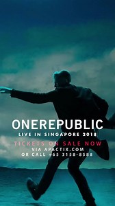 ON SALE: Can't get enough of OneRepublic? The band is back in Singapore this 23 April! Get your tickets and don't miss out! bit.ly/2Cmgo6i | Live Nation SG